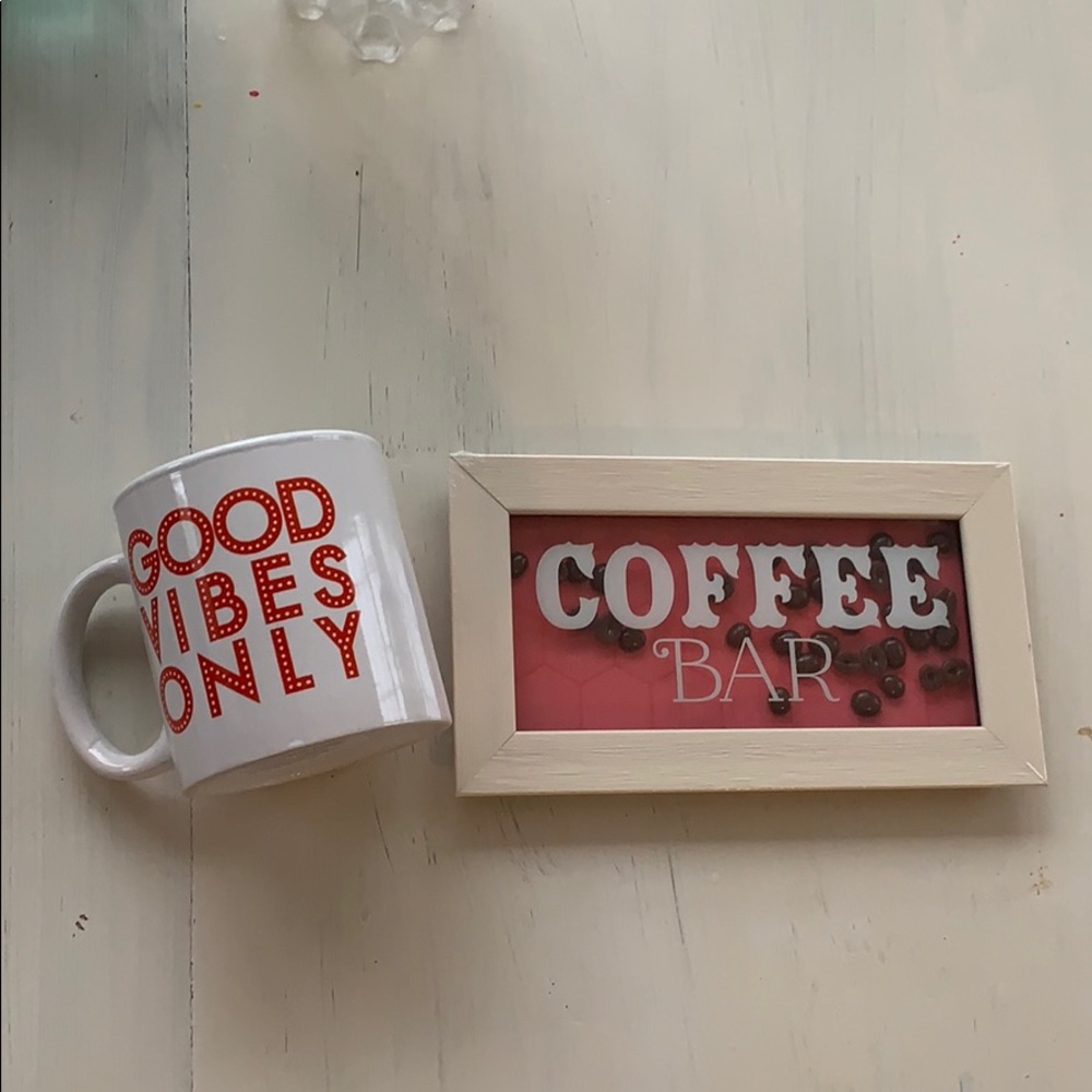 Coffee bar set